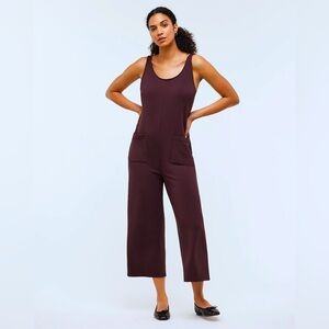 Madewell Superbrushed Pull-On Jumpsuit-XL